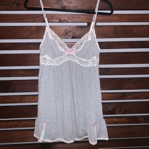 Victoria’s Secret grey pajama tunic large